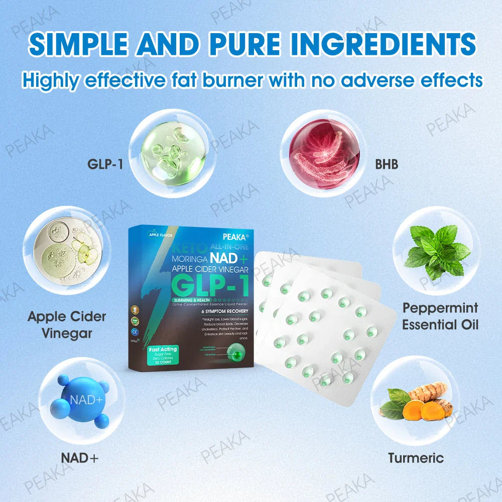 [🇮🇪𝐎𝐟𝐟𝐢𝐜𝐢𝐚𝐥 𝐀𝐮𝐭𝐡𝐨𝐫𝐢𝐳𝐞𝐝 𝐒𝐭𝐨𝐫𝐞] 𝐏𝐄𝐀𝐊𝐀® 𝐆𝐋𝐏-𝟏 𝐒𝐥𝐢𝐦𝐦𝐢𝐧𝐠 & 𝐇𝐞𝐚𝐥𝐭𝐡 𝐔𝐥𝐭𝐫𝐚 𝐂𝐨𝐧𝐜𝐞𝐧𝐭𝐫𝐚𝐭𝐞𝐝 𝐄𝐬𝐬𝐞𝐧𝐜𝐞 𝐋𝐢𝐪𝐮𝐢𝐝 𝐏𝐞𝐚𝐫𝐥𝐬 - 𝐍𝐀𝐃+ 𝐌𝐨𝐫𝐢𝐧𝐠𝐚 & 𝐀𝐂𝐕 (✅𝐬𝐩𝐞𝐞𝐝𝐲, 𝐥𝐨𝐧𝐠-𝐥𝐚𝐬𝐭𝐢𝐧𝐠, 𝐚𝐝𝐝𝐫𝐞𝐬𝐬𝐢𝐧𝐠 𝐝𝐢𝐚𝐛𝐞𝐭𝐞𝐬, 𝐨𝐛𝐞𝐬𝐢𝐭𝐲, 𝐚𝐧𝐝 𝐜𝐚𝐫𝐝𝐢𝐨𝐯𝐚𝐬𝐜𝐮𝐥𝐚𝐫 𝐝𝐢𝐬𝐞𝐚𝐬𝐞𝐬)